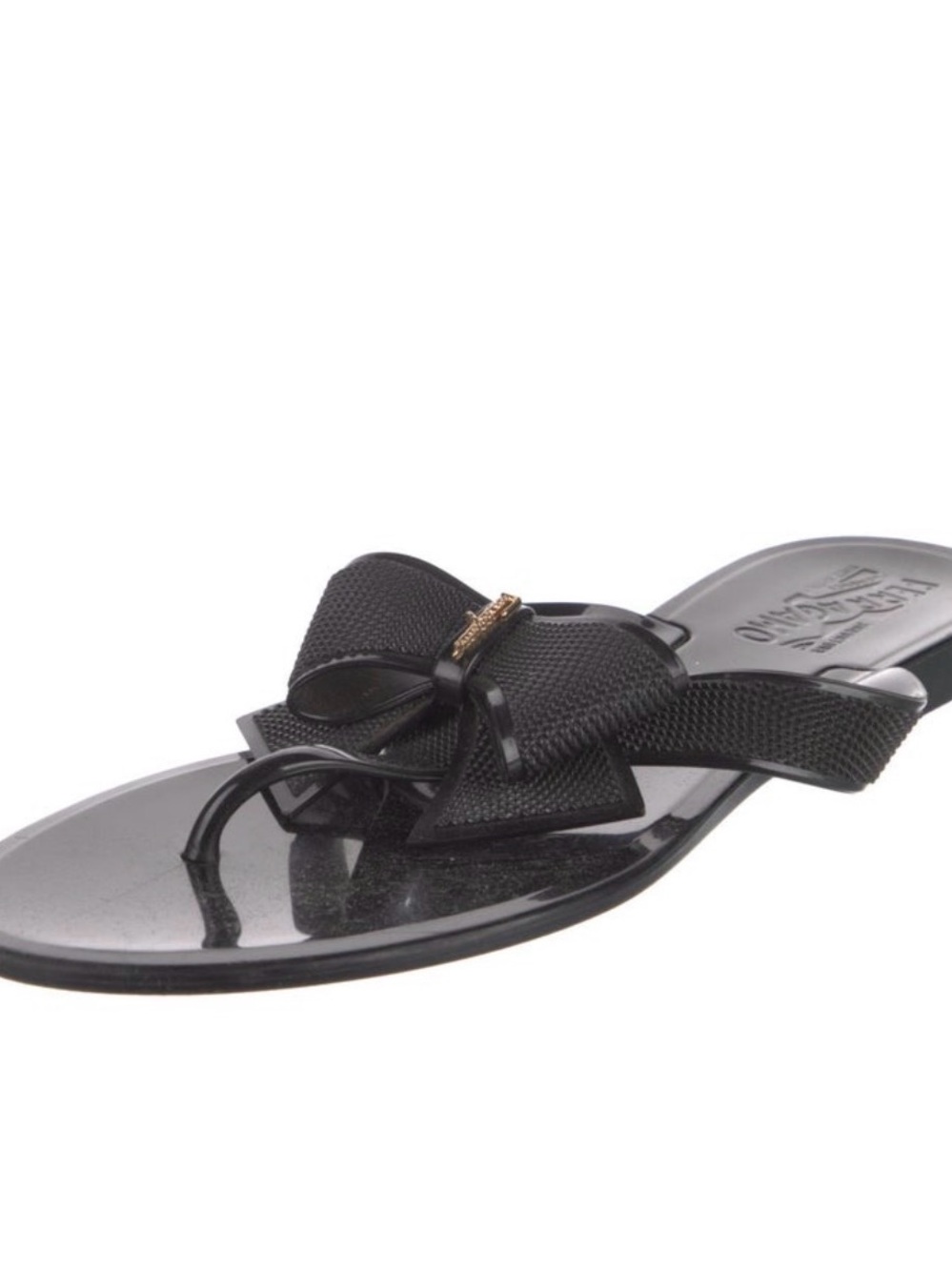 FERRAGAMO RUBBER SANDAL - Picture 2 of 3